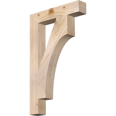 Ekena Millwork Westlake Block Smooth Bracket, Douglas Fir, 3 1/2"W x 20"D x 32"H BKT04X20X32WTL05SDF